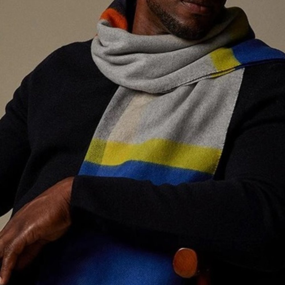 NWT ECO SCARF PLAID